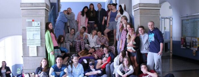 2014-05-Mottowoche-Pyjamas