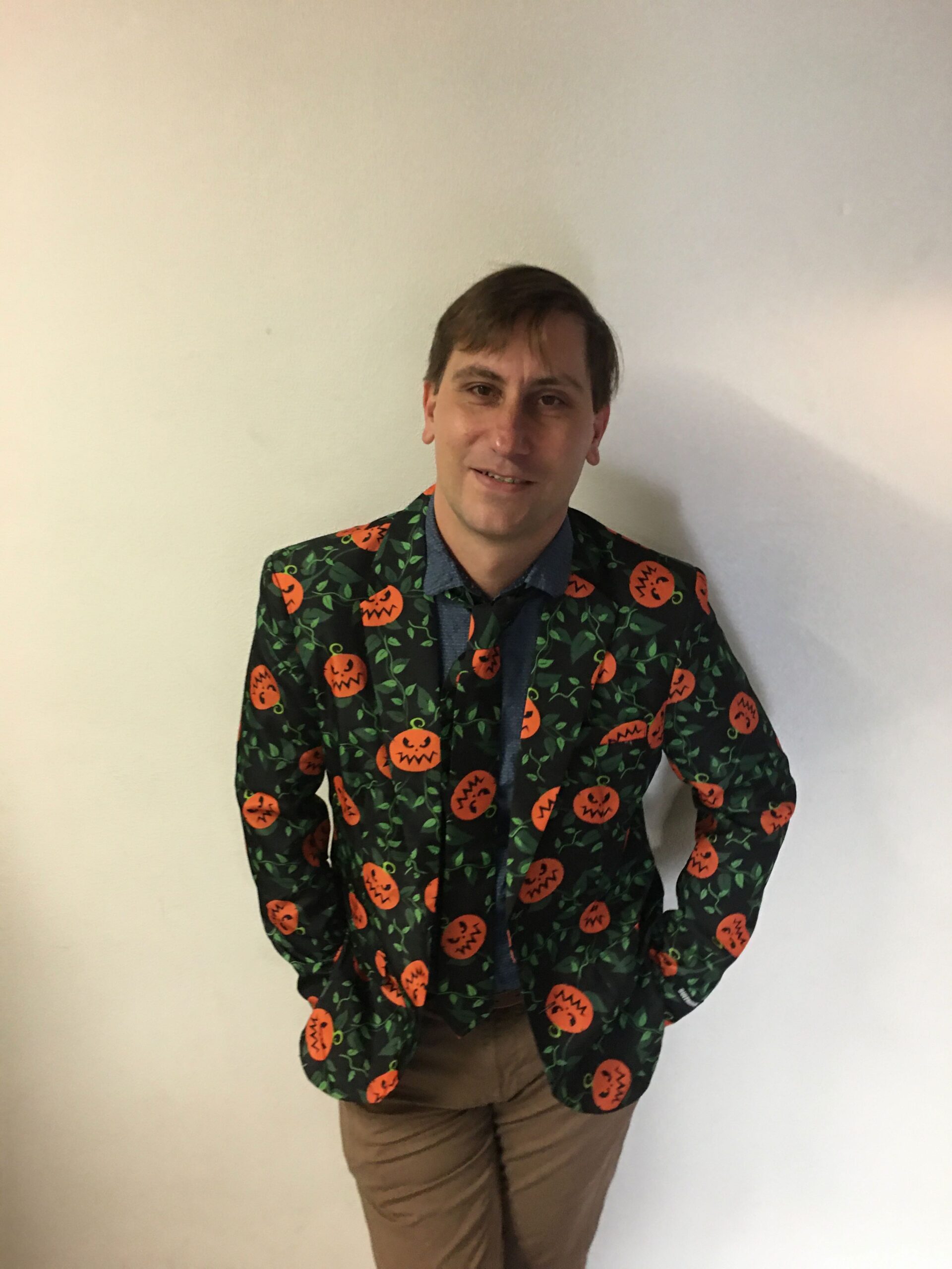2019-11: Trick or Treat! Herr Dietwald war auf jeden Fall perfekt auf Halloween vorbereitet!